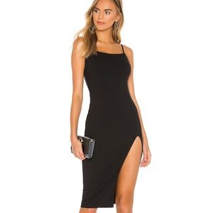Superdown Candice Slit Midi Dress